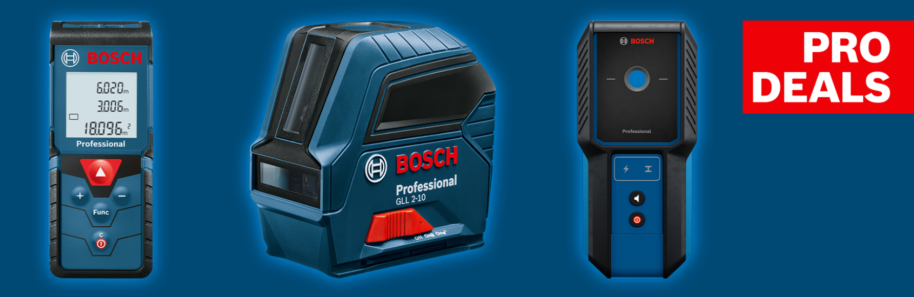Bosch Pro Deal: Elektrische Prüfgeräte kaufen und Messgeräte kostenlos dazu erhalten!