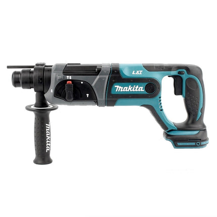 Makita DHR 241 Z 18 V Li-Ion Akku Bohrhammer mit SDS-Plus Aufnahme Solo + Makita D-42444 SDS-Plus Bohrer-Meißel-Set 17 tlg. im Alu Koffer - ohne Akku, ohne Ladegerät - Toolbrothers