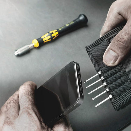 WERA Feinmechanikerschraubendrehersatz KK Micro-Set ESD/11 11 teilig ( 4000828012 )