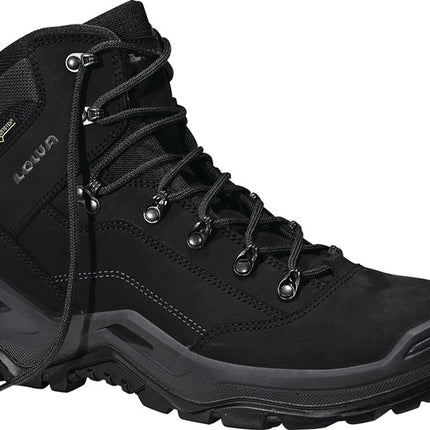 LOWA Sicherheitsstiefel Renegade Work GTX black Mid Größe 42 schwarz/schwarz ( 8000469131 )