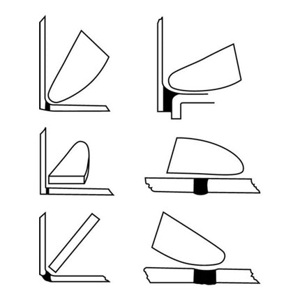 HUFA Silikonspachtel Original Glättfix passend für sämtliche Silikonfugen ( 4000816543 )