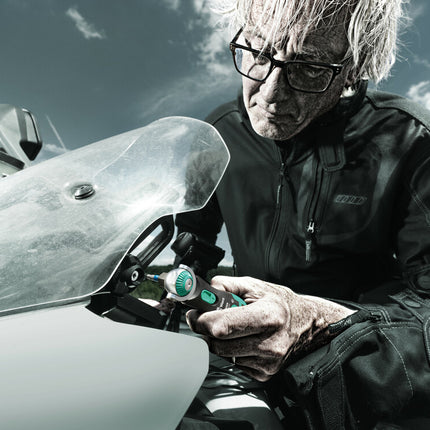 WERA Carraca giratoria y reversible 8009 Zyklop Juego de bolsillo 1 3/8 ″ + 1/4 ″ 72 dientes ( 4000822450 )