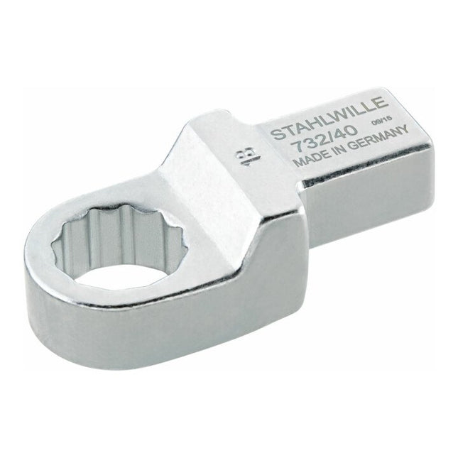 STAHLWILLE utensile per inserimento anelli 732/40 30 larghezza chiave 30 mm 14 x 18 mm ( 4000826552 )