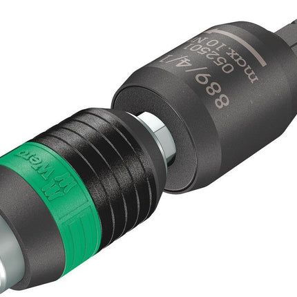 WERA Bithalter 889/4/1 F Rapidaptor 1/4 ″ C 6,3 + E 6,3 ( 4000829876 )