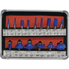 FISCH-TOOLS Cassetta di punte per frese in metallo duro 973CT15A 15 pezzi con gambo Ø 8 mm ( 4000863199 )