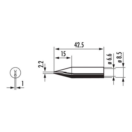 ERSA Lötspitze Serie 842 meißelförmig ( 4000872529 )