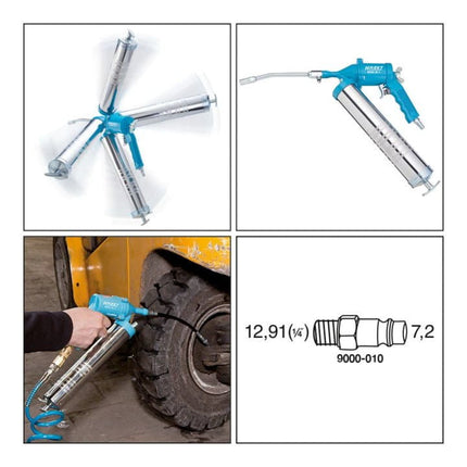 Pistola de aire comprimido HAZET 9042N-1 230 l/min 400 ml ( 4000898941 )