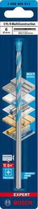 Trapano per muratura BOSCH Expert CYL-9 Ø nominale 6 mm lunghezza utile 90 mm ( 4000909774 )