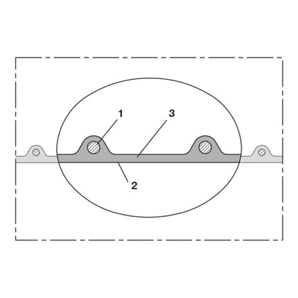 NORRES Absaug- und Förderschlauch AIRDUC® PUR 351 FOOD Innen-Ø 32 mm Außen-Ø 40,00 mm ( 4501402278 )