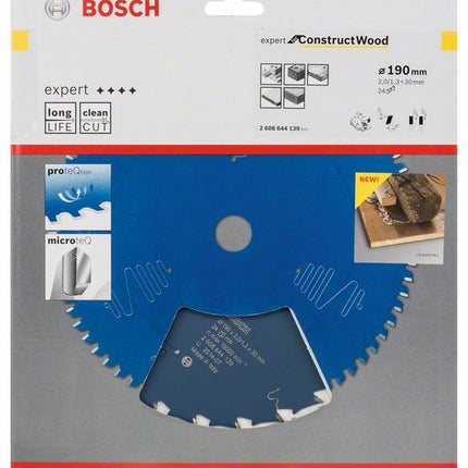 BOSCH Piła tarczowa Ø zewnętrzna 190 mm Liczba zębów 24 WZ ( 8000342209 )