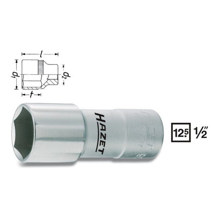 HAZET socket 900MGT for spark plugs ( 8000468112 )