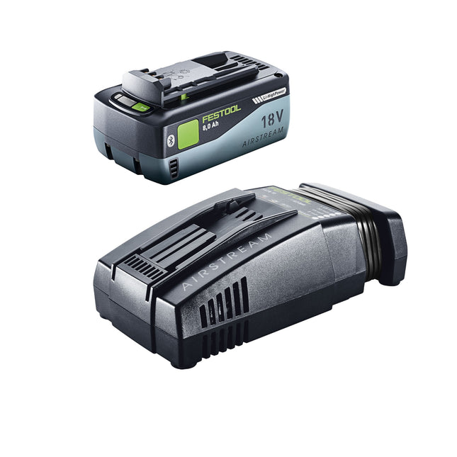Festool 18V 1x8.0/SCA16 set energia 1x batteria ricaricabile 18 V 8.0 Ah ( 577323 ) + caricabatterie ( 576953 )
