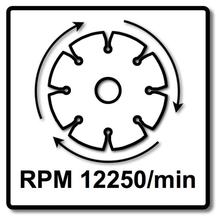 Makita Diamak 125 mm 1 Stk. ( D-61139 ) Diamant Trennscheibe für Stein, Beton Aufnahme 22,23 mm - Toolbrothers