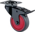 BS ROLLEN Swivel castor with brakes Wheel Ø 75 mm Load capacity 60 kg ( 3000275253 )