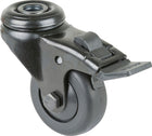 BS ROLLEN Swivel castor with brakes Wheel Ø 50 mm Load capacity 50 kg ( 3000275387 )