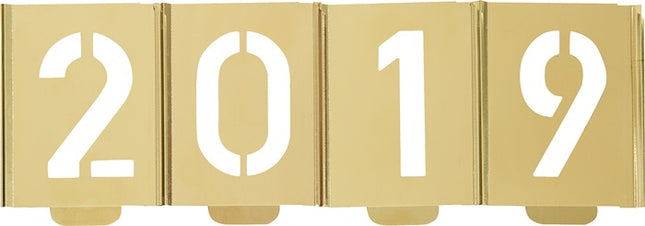 Juego de plantillas de marcado KUKKO 327 números 0 - 9 ( 4000871678 )