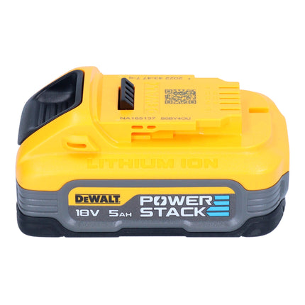 DeWalt DCF 620 NT cordless drywall screwdriver 18 V 30 Nm brushless + 1x Powerstack battery 5.0 Ah + TSTAK - without charger