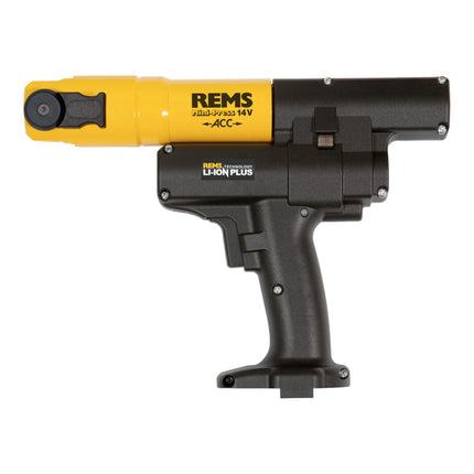 Rems Mini Press 14V ACC Basic Pack cordless radial press 14.4 V 22 kN ( 578013 R220 ) + 1x rechargeable battery 2.5 Ah + charger + L-Boxx