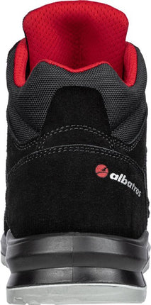ALBATROS Sicherheitsstiefel CLIFTON MID Größe 41 schwarz/rot ( 4300700681 )
