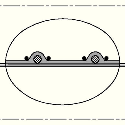 NORRES suction and blower hose SIL 391 TWO inner Ø 70 mm ( 4501400665 )