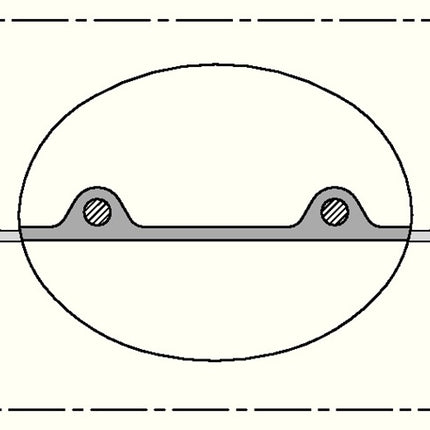NORRES AIRDUC(R) PUR 351 FOOD suction and delivery hose Inner Ø 114-115 mm Outer Ø 124.00 mm ( 4501404682 )