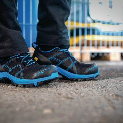 HAIX scarpa di sicurezza BE Safety 40.1 bassa dimensione 6.5 (40) nero/blu ( 4721000004 )