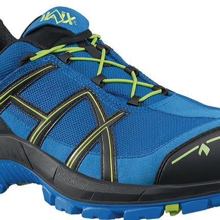 HAIX safety shoe BE Safety 40.1 low size 7.5 (41.5) blue/citrus ( 4721000022 )
