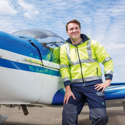 ELYSEE high-visibility softshell jacket LIAM size M ( 8000142490 )