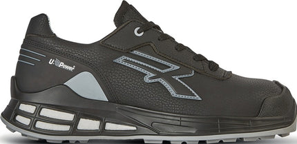 U.POWER zapato bajo de seguridad Zak talla 43 negro/gris ( 8000490033 )