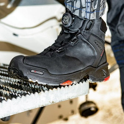 BAAK Sicherheitsstiefel Braxton Größe 43 schwarz/rot ( 8000600319 )