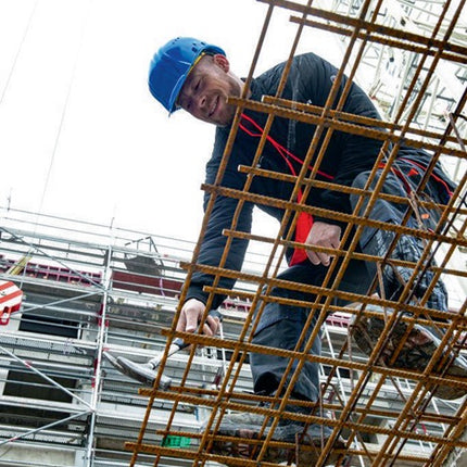 Bottes de sécurité BAAK Braxton taille 44 noir/rouge ( 8000600320 )