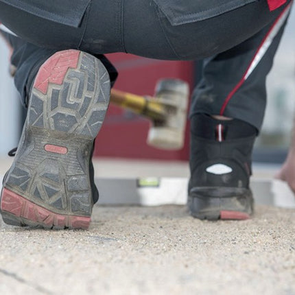 Bottes de sécurité BAAK Braxton taille 46 noir/rouge ( 8000600322 )