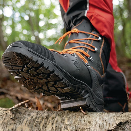 SOLIDUR forest safety boots KAILASH size 40 black/orange ( 8000809676 )