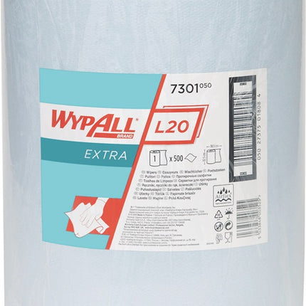 KIMBERLY-CLARK Wischtuch WYPALL L20 7301 L385xB325ca. mm ( 9000469689 )