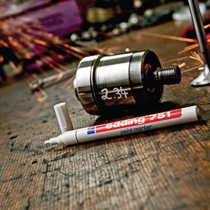 EDDING Lackmarker 751 silber ( 9000487746 )