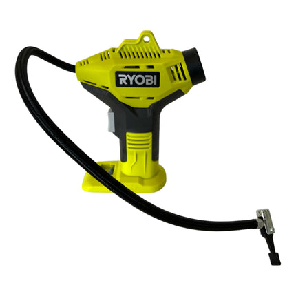 Compresor manual de batería RYOBI R18PI-120GJ 18 V 10,3 bar (5133005325) + 1x batería 2,0 Ah + cargador
