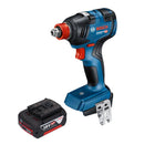 Bosch GDX 18V-200 Llave de impacto profesional sin cable 18 V 200 Nm sin escobillas + 1x acumulador 5,0 Ah - sin cargador