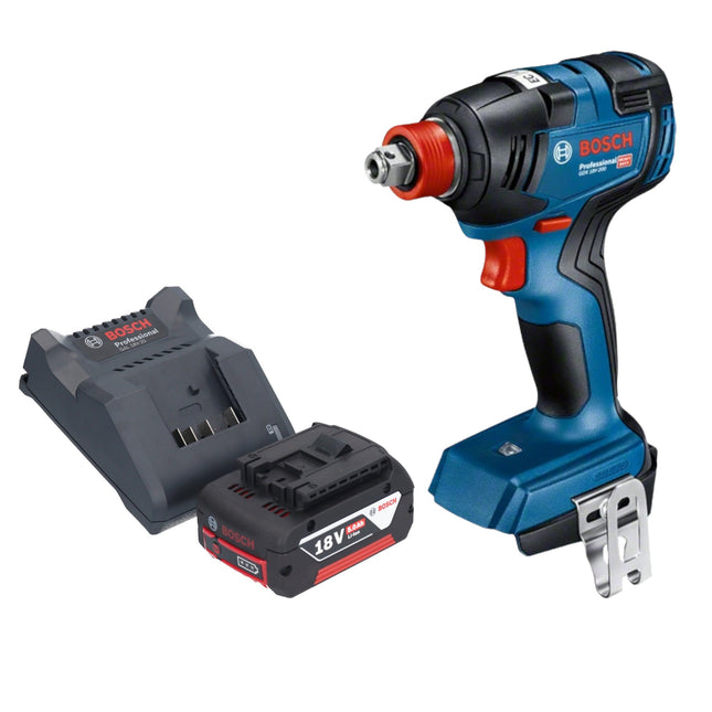 Bosch GDX 18V-200 Professional cordless impact wrench 18 V 200 Nm brushless + 1x rechargeable battery 5.0 Ah + charger