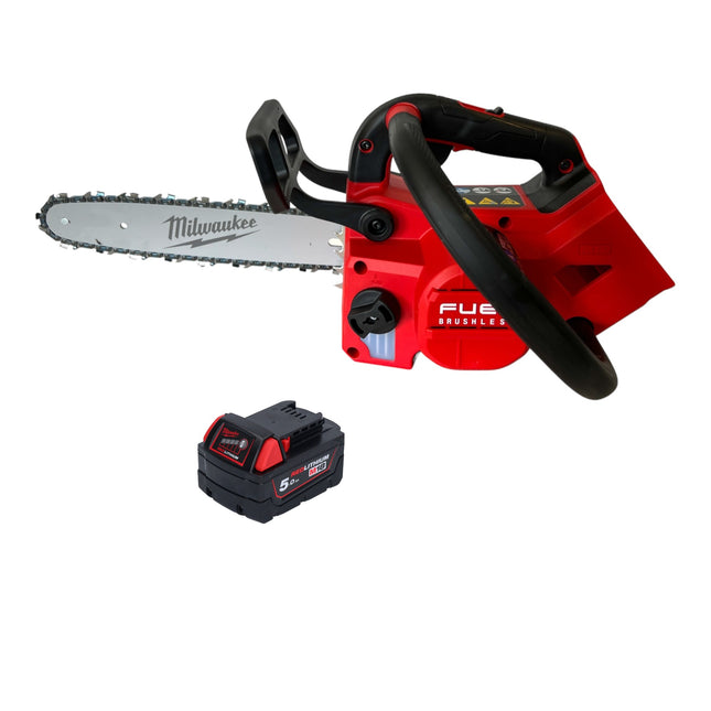 Milwaukee M18 FTHCHS30-551 Cordless Top Handle Chainsaw 18 V 30 cm + 1x battery 5.0 Ah - without charger