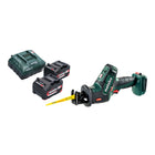 Metabo SSE 18 LTX Compact Cordless Reciprocating Saw Reciprocating Saw 18 V 13 mm + 2x rechargeable battery 4.0 Ah + charger
