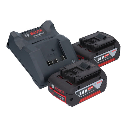 Bosch GGS 18V-23 PLC Professional cordless straight grinder 18 V brushless + 2x rechargeable battery 4.0 Ah + charger + L-Boxx