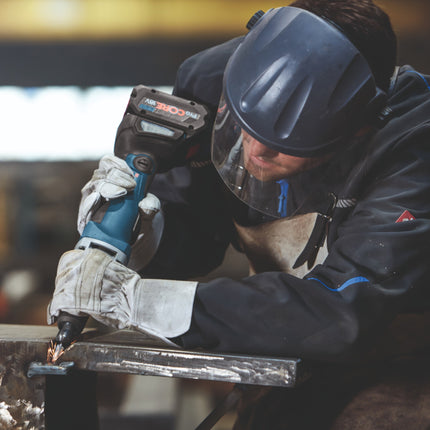 Bosch GGS 18V-23 PLC Professional cordless straight grinder 18 V brushless + 2x rechargeable battery 5.0 Ah + charger + L-Boxx