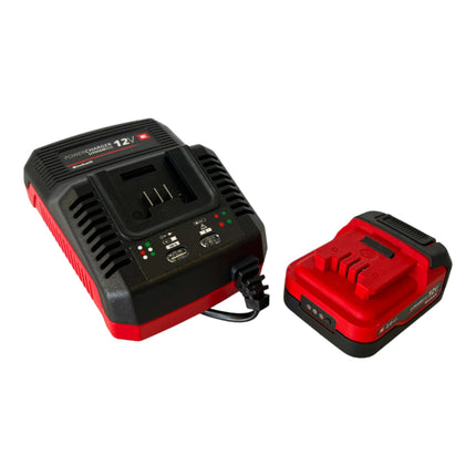 Einhell TE-CD 12/1 3X-Li +39 Perceuse-visseuse sans fil 12 V 30 Nm ( 4513597 ) + 1x batterie 2,0 Ah + chargeur + E-Box