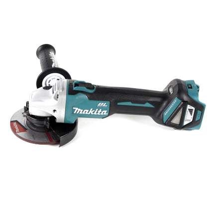Makita DGA 511 ZJ cordless angle grinder 18 V 125 mm brushless + Makpac - without battery, without charger