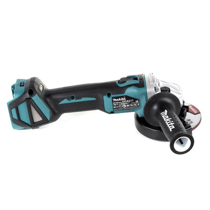 Makita DGA 511 ZJ cordless angle grinder 18 V 125 mm brushless + Makpac - without battery, without charger