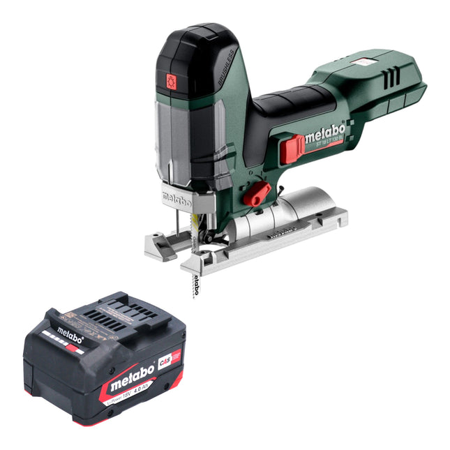 Metabo ST 18 LT 130 BL cordless jigsaw 18 V 130 mm brushless + 1x battery 4.0 Ah - without charger