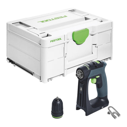 Trapano avvitatore a batteria Festool CXS 18-Basic 18 V 40 Nm brushless + 2x batteria ricaricabile 5,0 Ah + caricatore rapido + systainer
