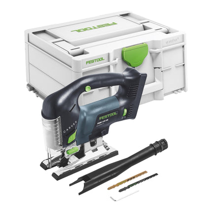 Festool CARVEX PSBC 420 EB-Basic seghetto alternativo a pendolo a batteria 18 V 120 mm brushless + 2x batteria ricaricabile 5,0 Ah + caricatore rapido + systainer