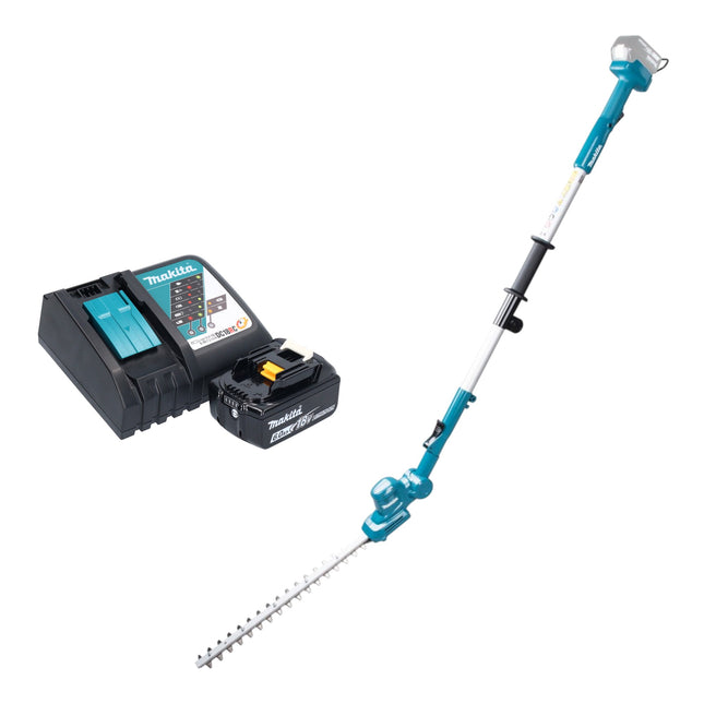 Tagliasiepi a batteria Makita DUN 461 WRG 18 V 46 cm + 1x batteria ricaricabile 6,0 Ah + caricabatterie