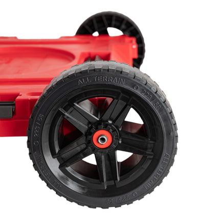 Qbrick System ONE piattaforma di trasporto 2.0 Allterrain RED Ultra HD 750 x 542 x 223 mm 120 kg con ruote girevoli in metallo e freno